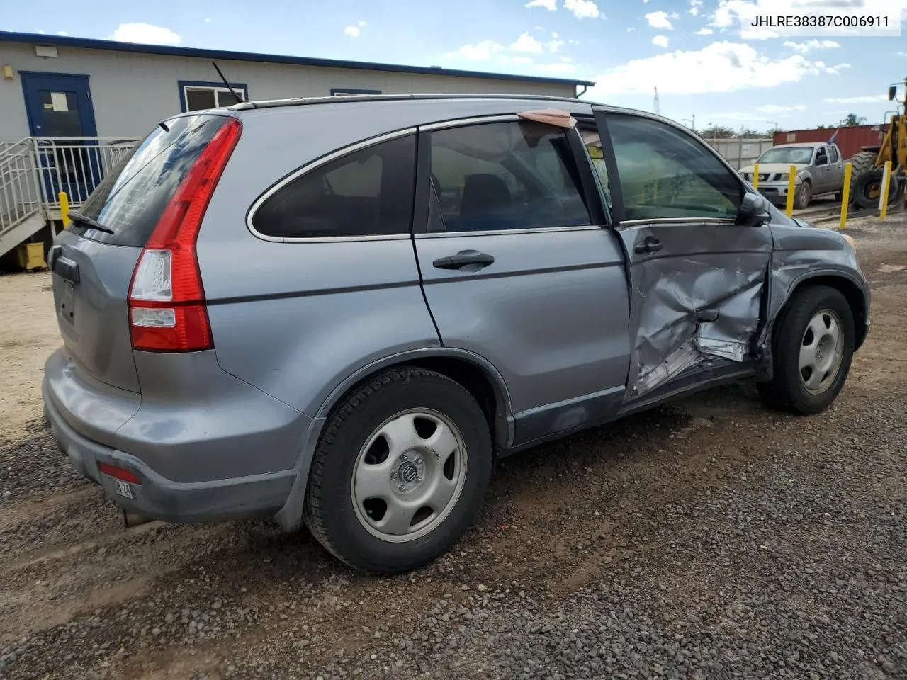 2007 Honda Cr-V Lx VIN: JHLRE38387C006911 Lot: 70316064