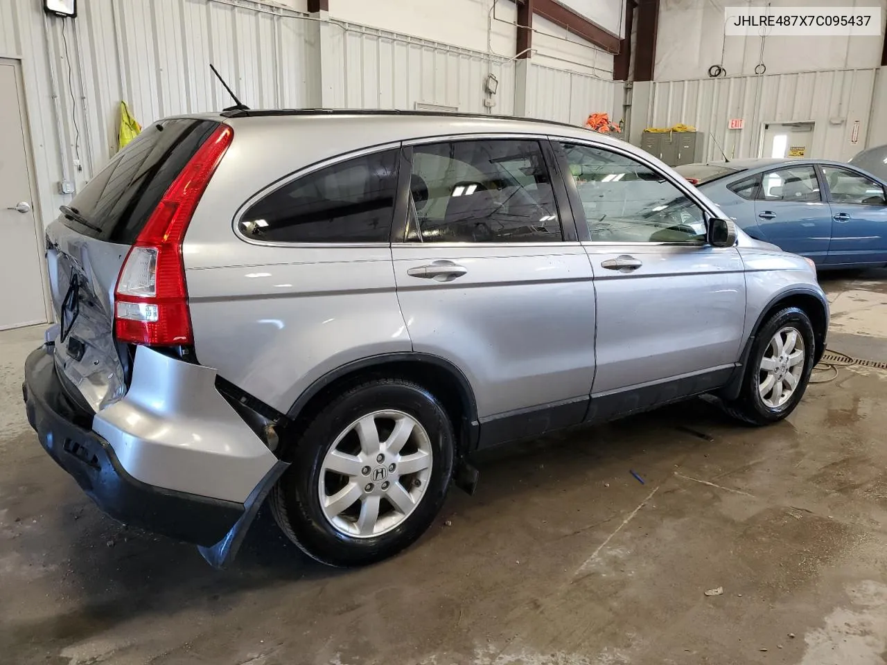 2007 Honda Cr-V Exl VIN: JHLRE487X7C095437 Lot: 70324604