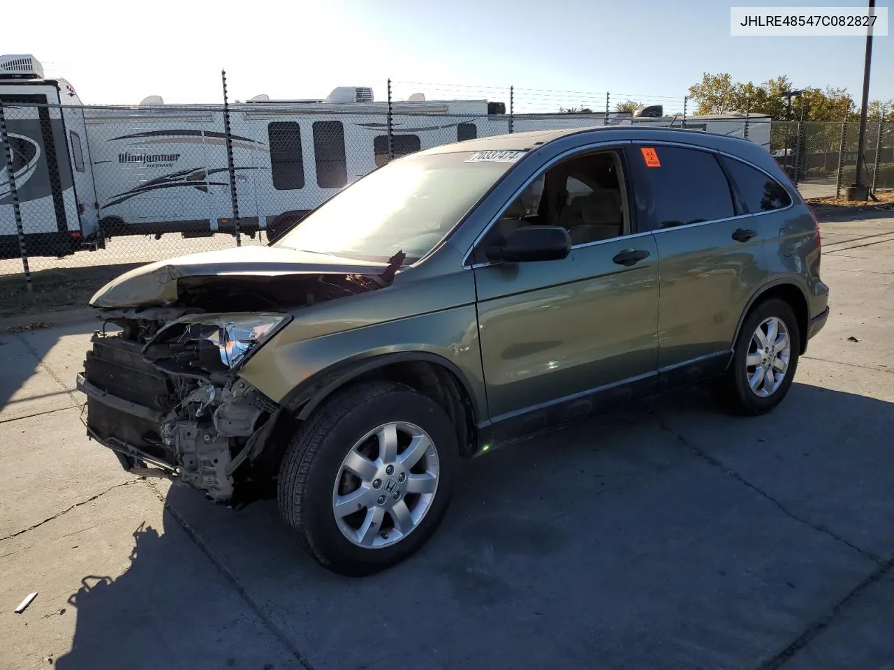 JHLRE48547C082827 2007 Honda Cr-V Ex