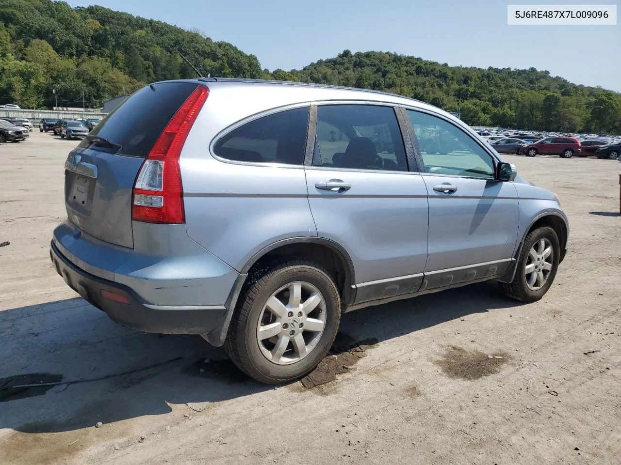 2007 Honda Cr-V Exl VIN: 5J6RE487X7L009096 Lot: 70382704