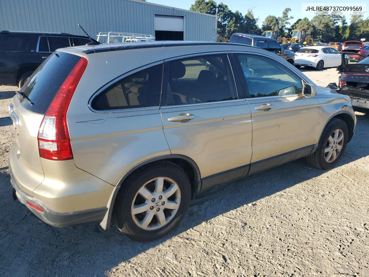 JHLRE48737C099569 2007 Honda Cr-V Exl