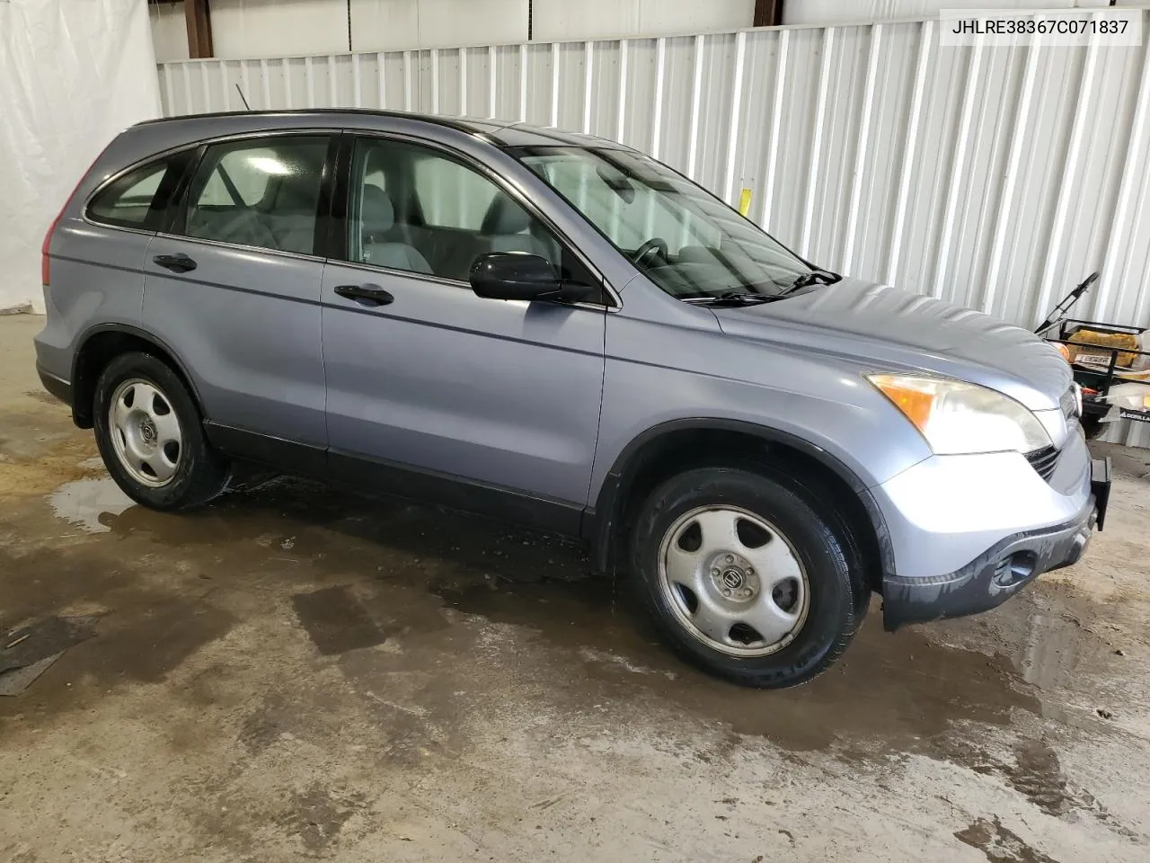 2007 Honda Cr-V Lx VIN: JHLRE38367C071837 Lot: 70454864