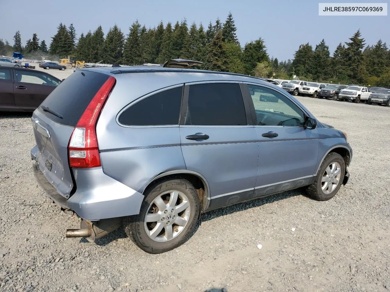 2007 Honda Cr-V Ex VIN: JHLRE38597C069369 Lot: 70709324