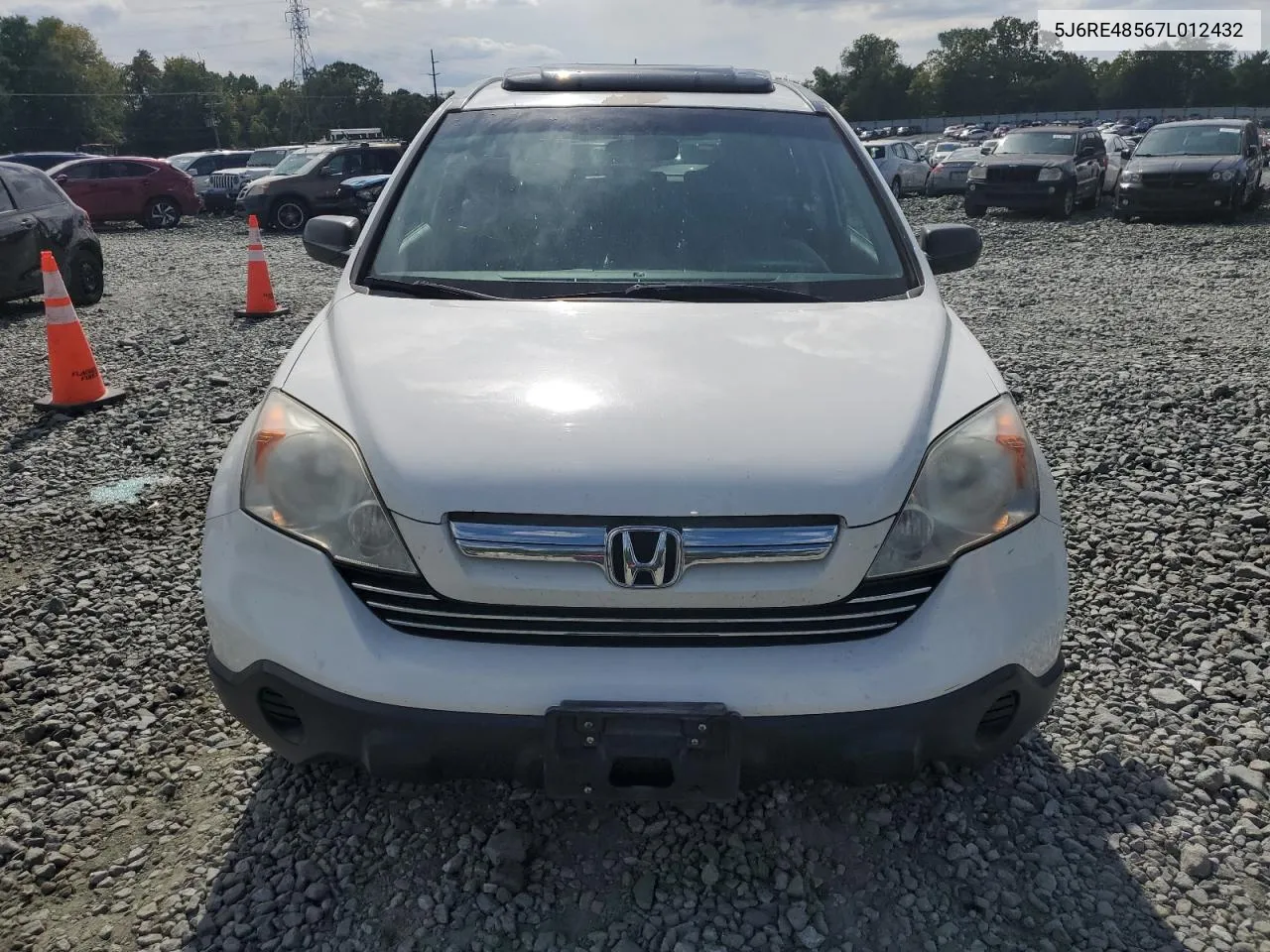 5J6RE48567L012432 2007 Honda Cr-V Ex