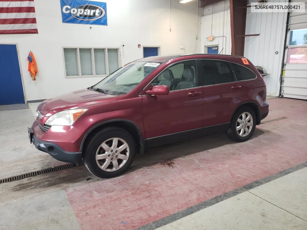 5J6RE48757L000421 2007 Honda Cr-V Exl