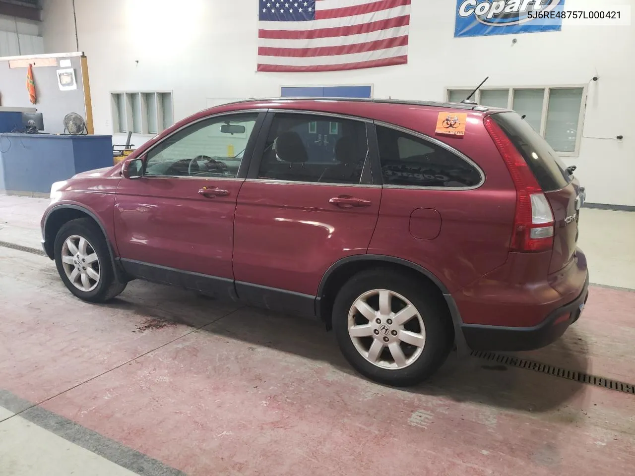 5J6RE48757L000421 2007 Honda Cr-V Exl