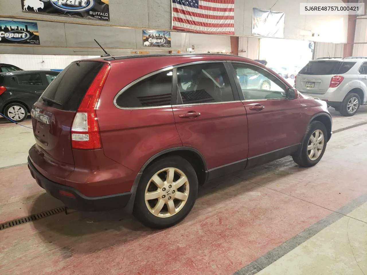 5J6RE48757L000421 2007 Honda Cr-V Exl