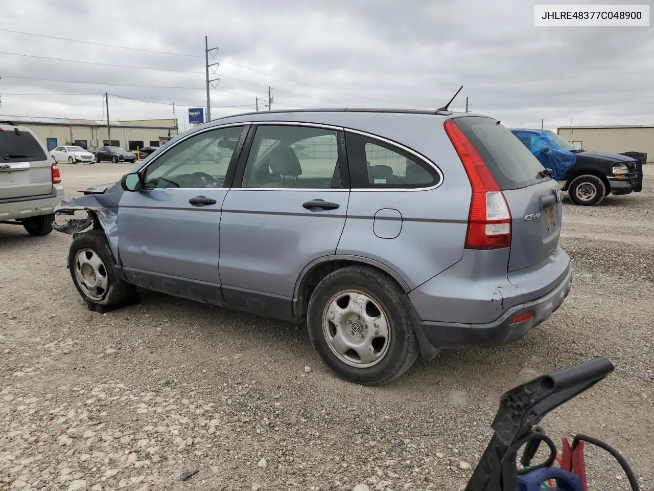 JHLRE48377C048900 2007 Honda Cr-V Lx