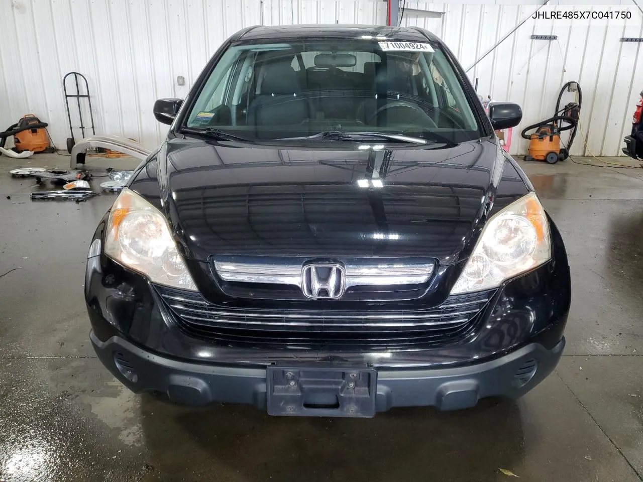 2007 Honda Cr-V Ex VIN: JHLRE485X7C041750 Lot: 71004924