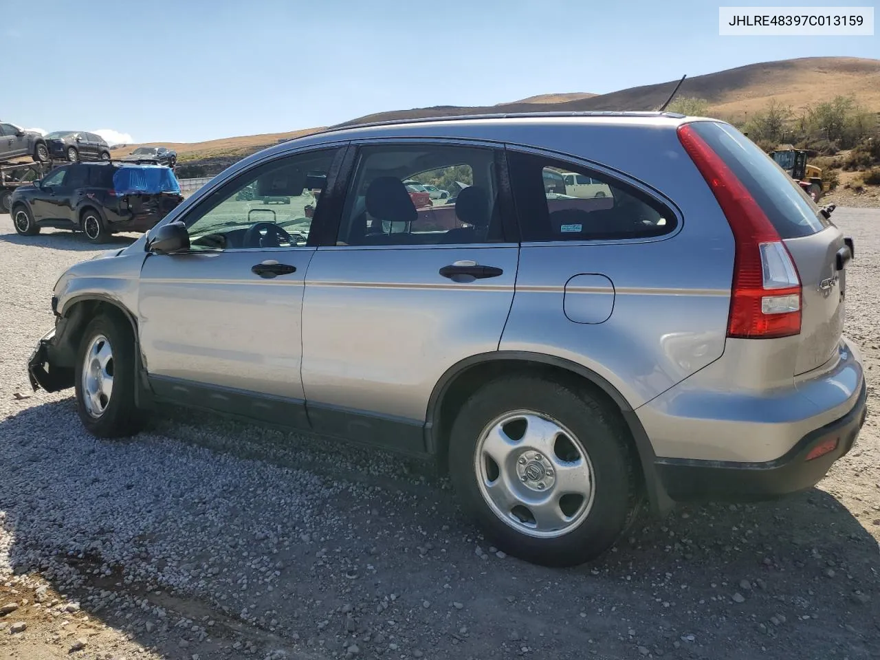 2007 Honda Cr-V Lx VIN: JHLRE48397C013159 Lot: 71065674