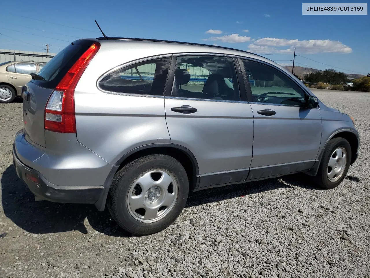 2007 Honda Cr-V Lx VIN: JHLRE48397C013159 Lot: 71065674