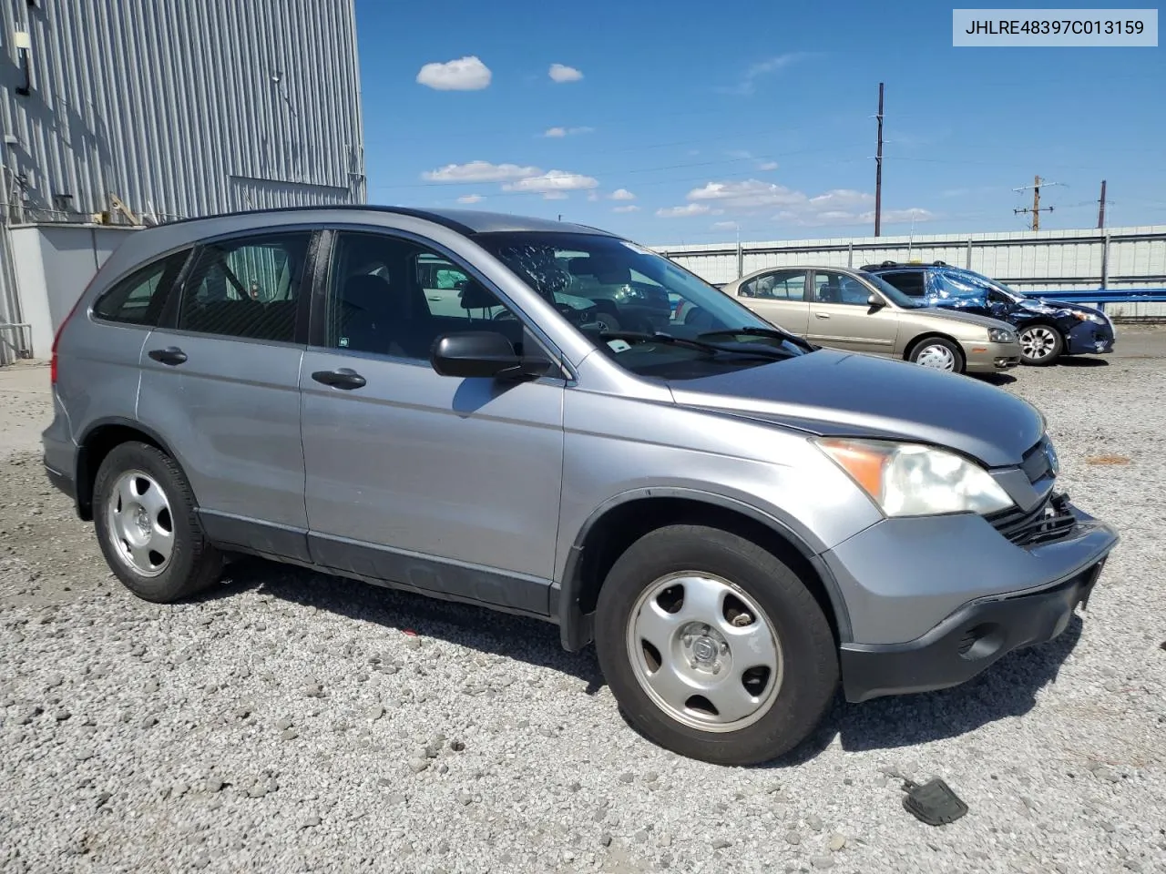 2007 Honda Cr-V Lx VIN: JHLRE48397C013159 Lot: 71065674