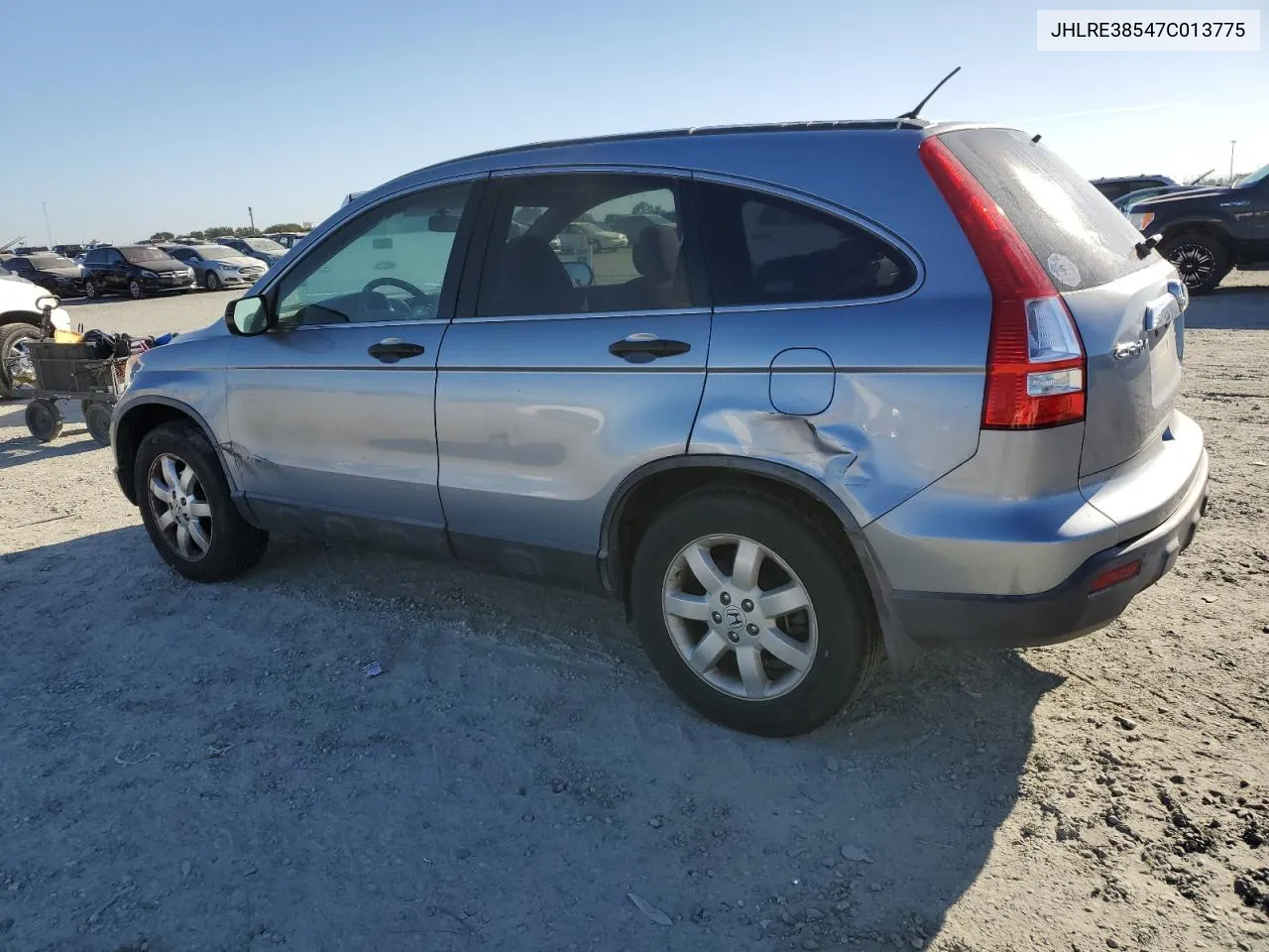 2007 Honda Cr-V Ex VIN: JHLRE38547C013775 Lot: 71085704