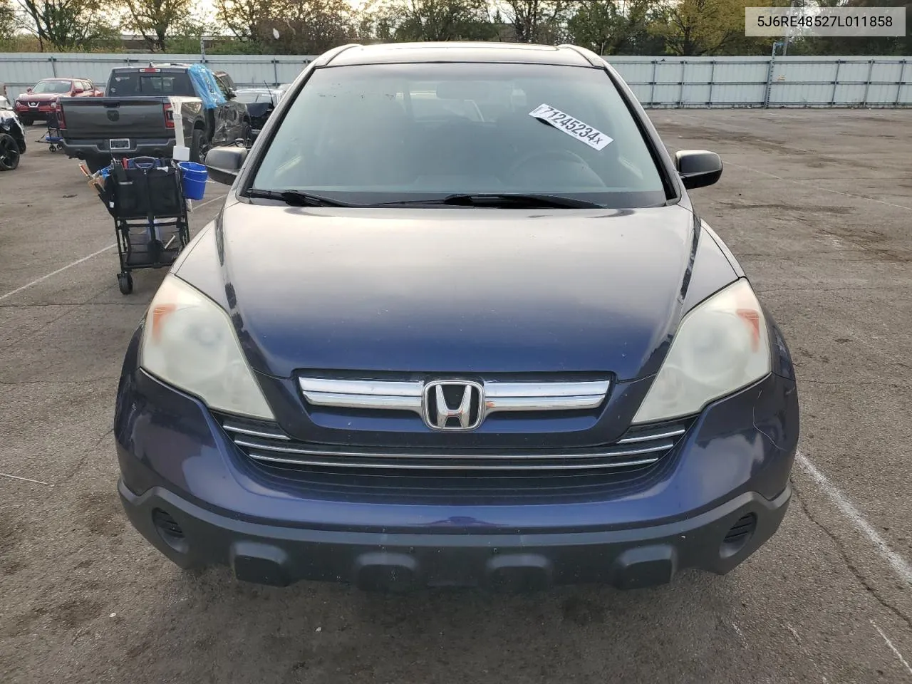 5J6RE48527L011858 2007 Honda Cr-V Ex