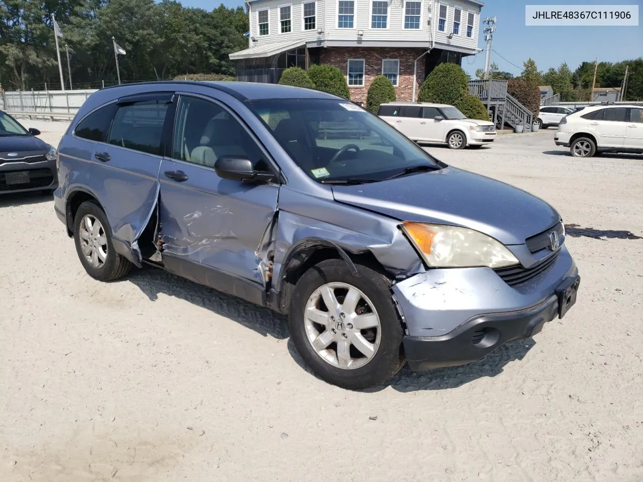 JHLRE48367C111906 2007 Honda Cr-V Lx