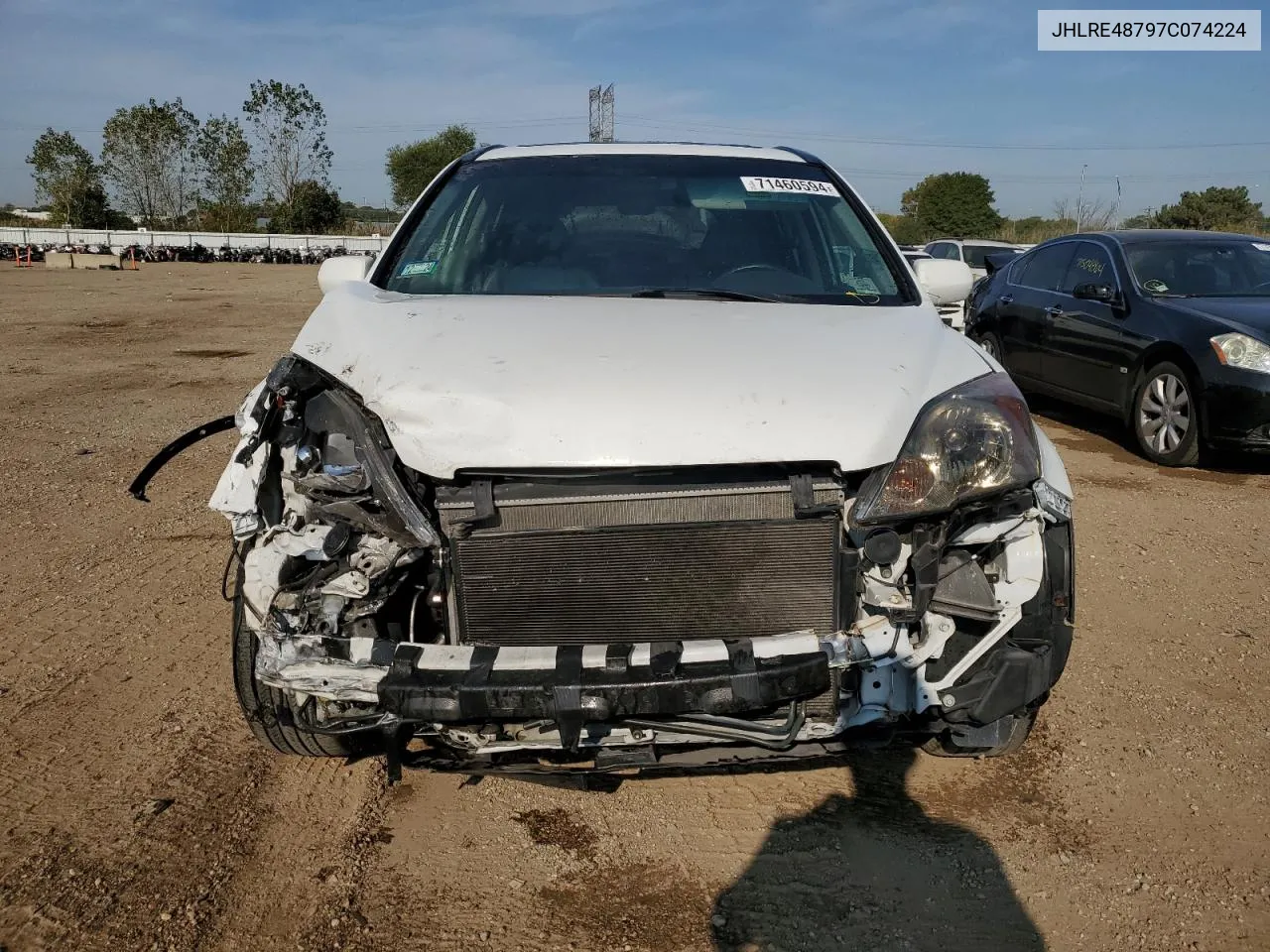 JHLRE48797C074224 2007 Honda Cr-V Exl