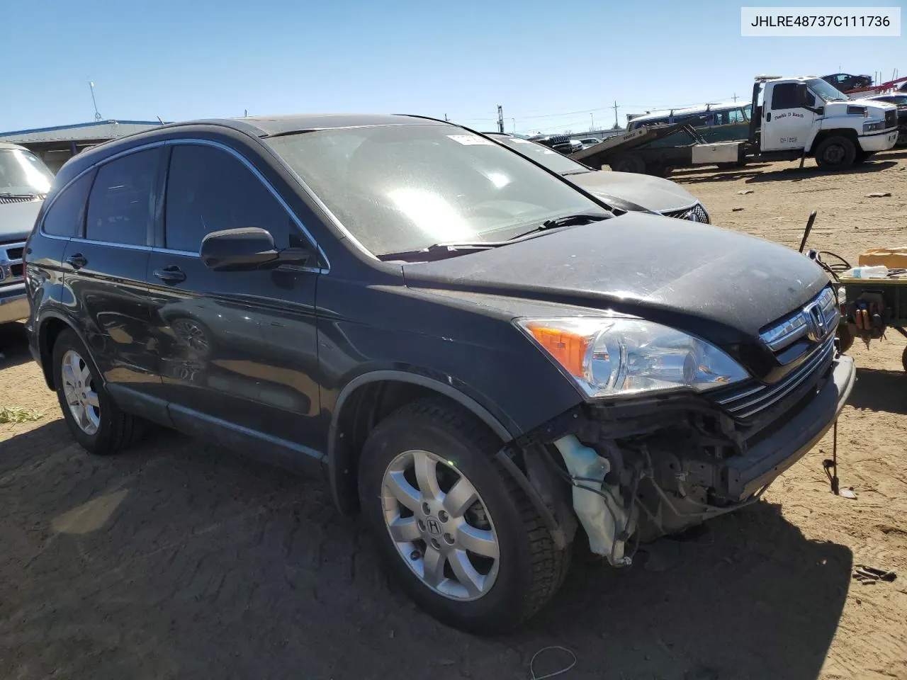 2007 Honda Cr-V Exl VIN: JHLRE48737C111736 Lot: 71470894