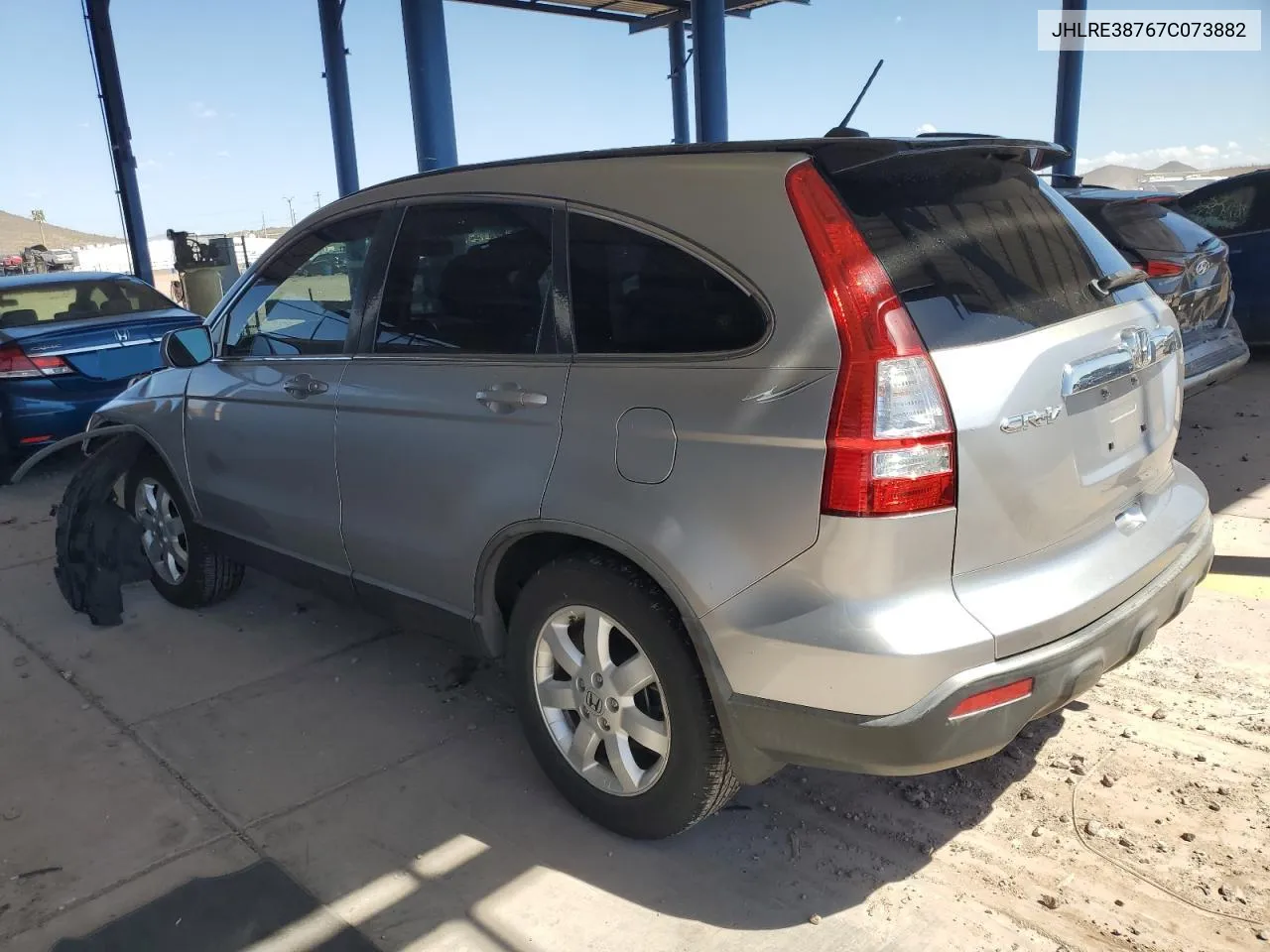 JHLRE38767C073882 2007 Honda Cr-V Exl