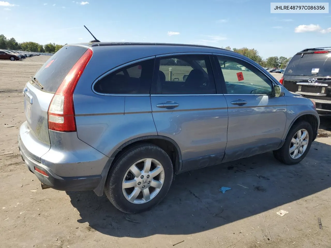 JHLRE48797C086356 2007 Honda Cr-V Exl