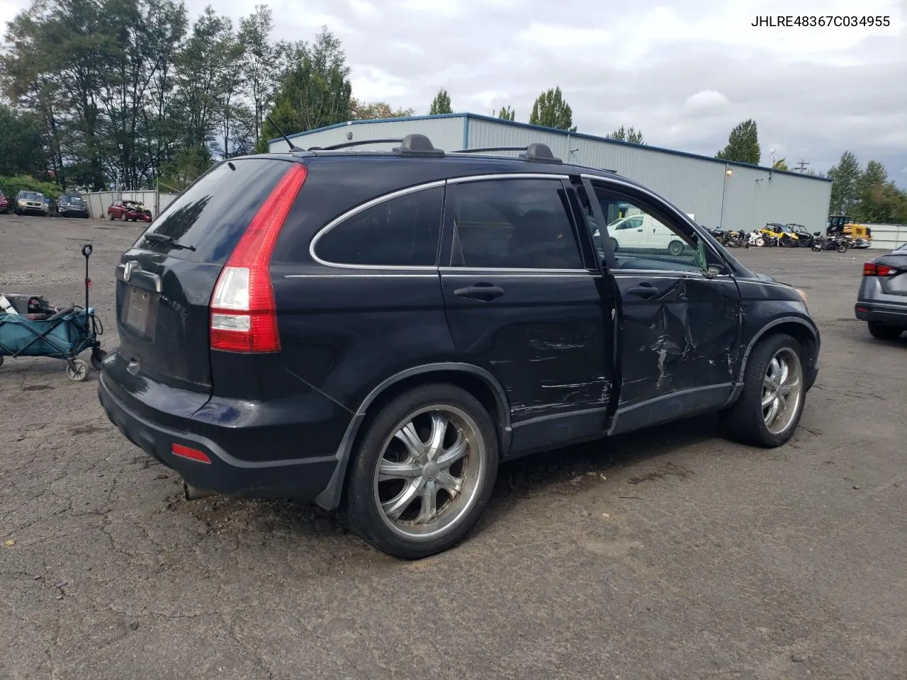 JHLRE48367C034955 2007 Honda Cr-V Lx