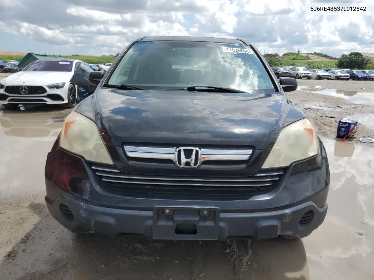 2007 Honda Cr-V Ex VIN: 5J6RE48537L012842 Lot: 71636504