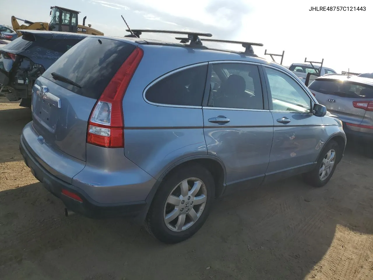 JHLRE48757C121443 2007 Honda Cr-V Exl