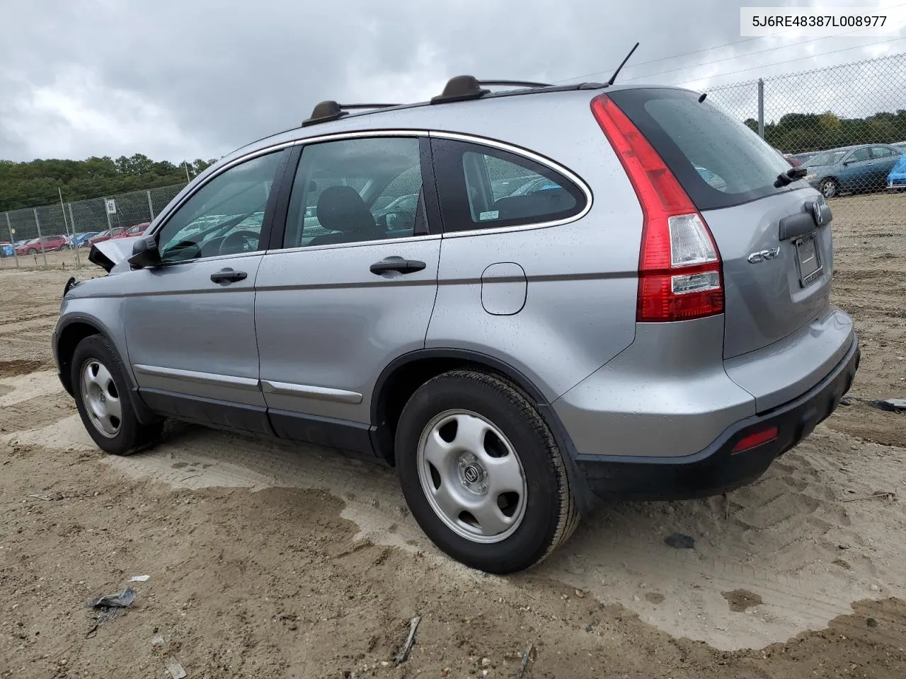 2007 Honda Cr-V Lx VIN: 5J6RE48387L008977 Lot: 71705224