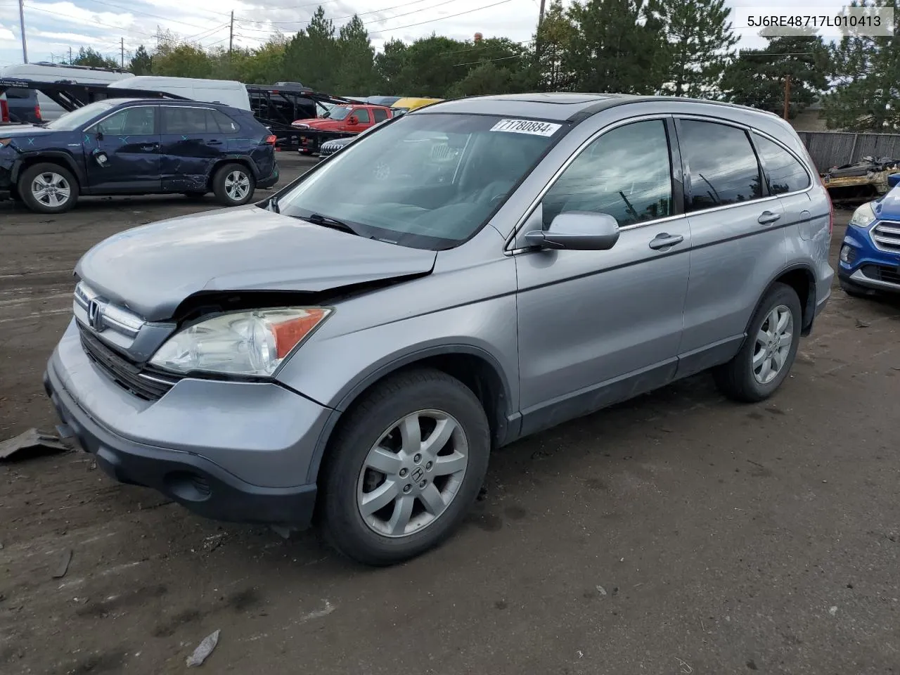 2007 Honda Cr-V Exl VIN: 5J6RE48717L010413 Lot: 71780884