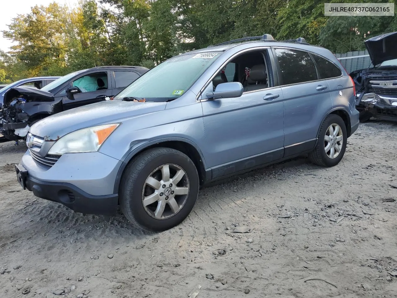 JHLRE48737C062165 2007 Honda Cr-V Exl