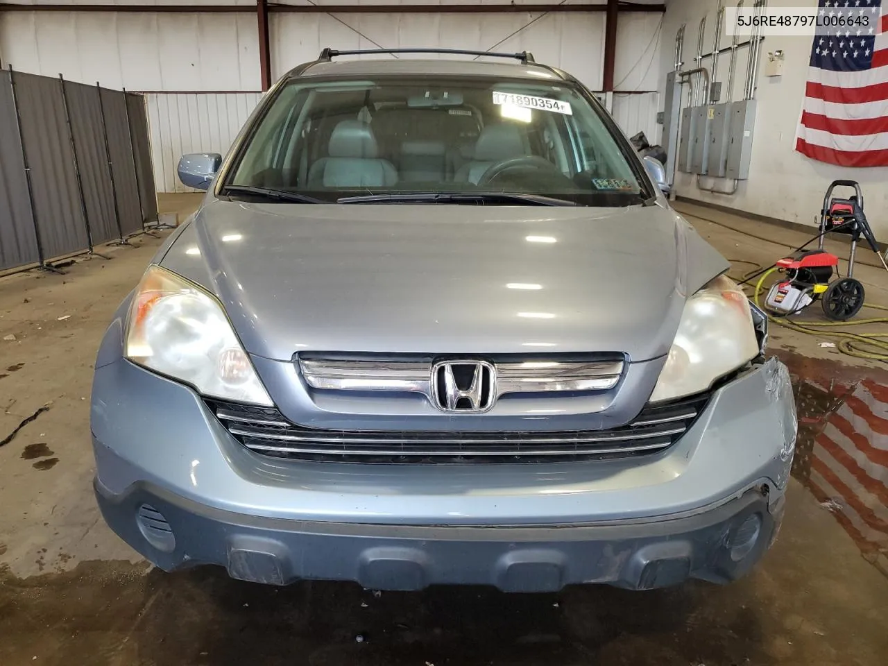 2007 Honda Cr-V Exl VIN: 5J6RE48797L006643 Lot: 71890354