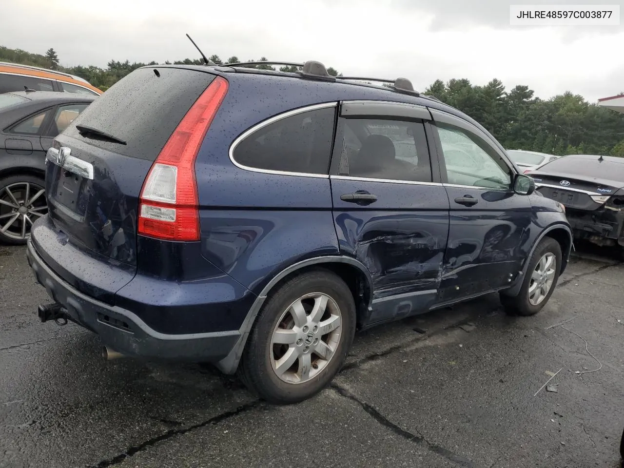 2007 Honda Cr-V Ex VIN: JHLRE48597C003877 Lot: 72156244