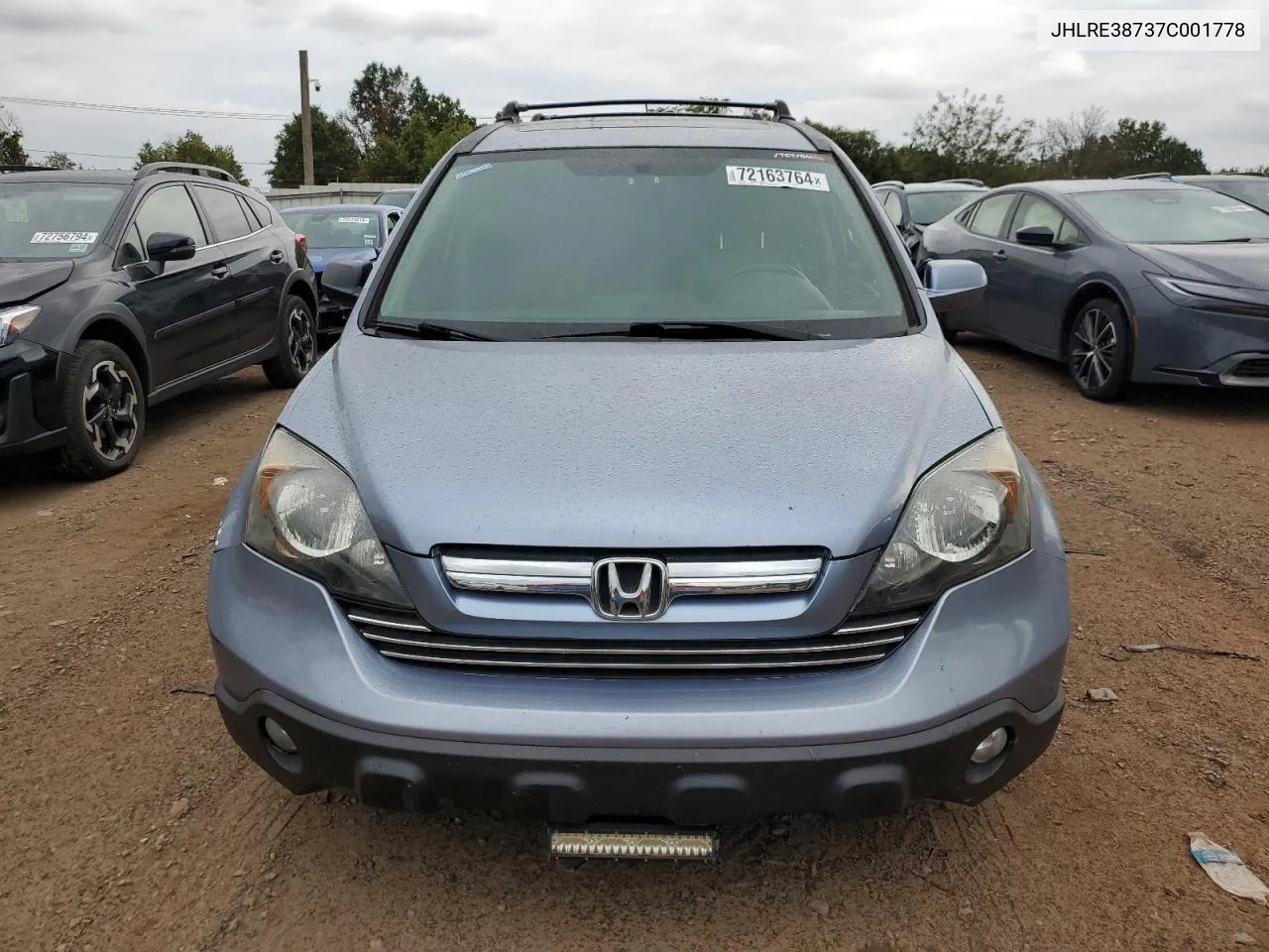 JHLRE38737C001778 2007 Honda Cr-V Exl