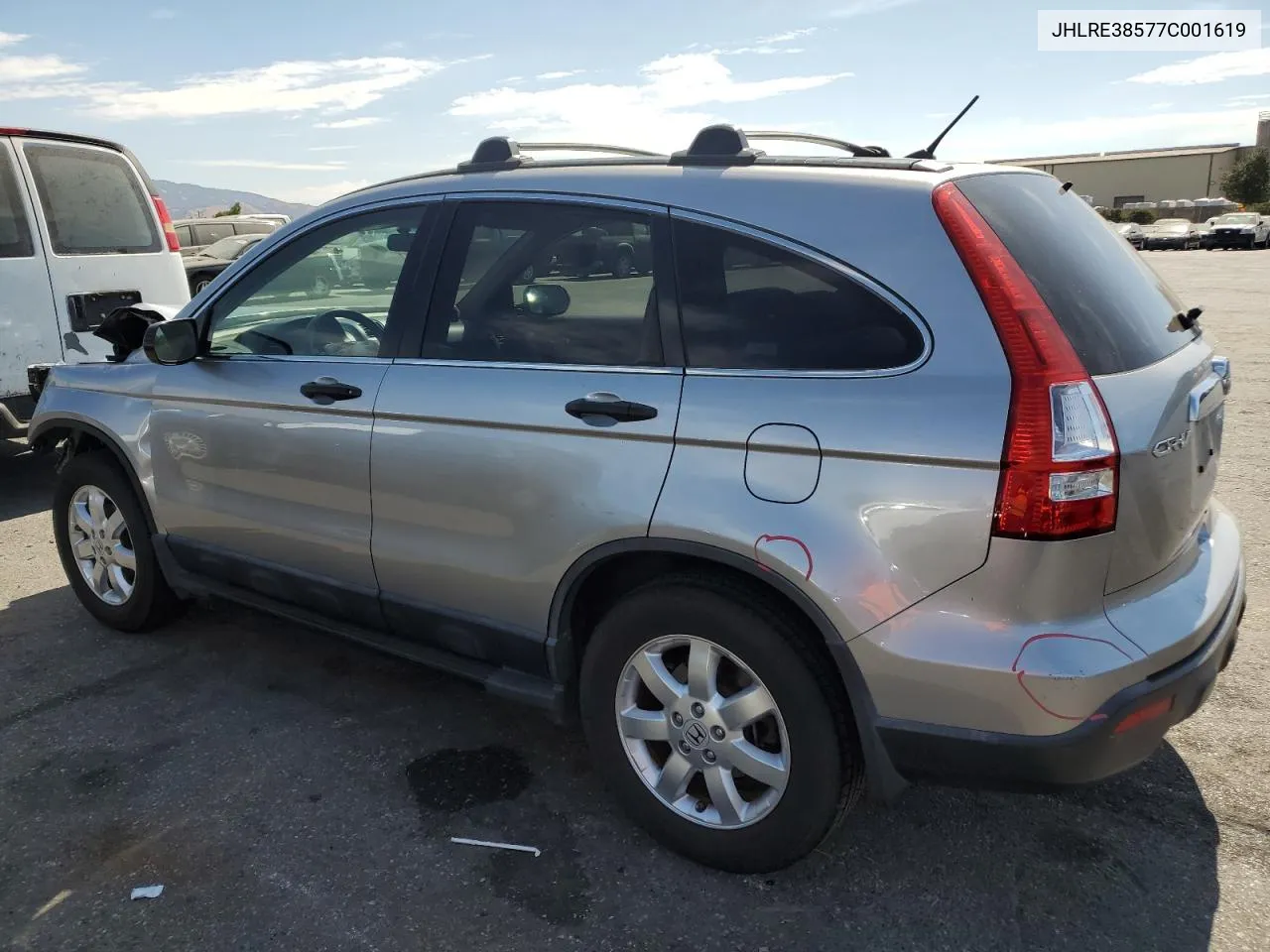 JHLRE38577C001619 2007 Honda Cr-V Ex