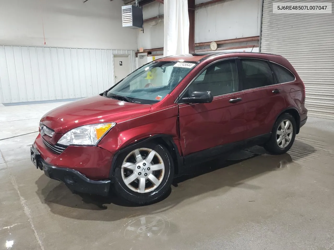 2007 Honda Cr-V Ex VIN: 5J6RE48507L007047 Lot: 72245644