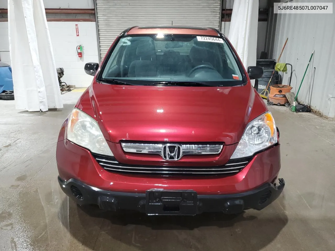 2007 Honda Cr-V Ex VIN: 5J6RE48507L007047 Lot: 72245644