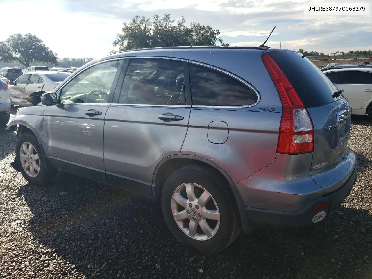 JHLRE38797C063279 2007 Honda Cr-V Exl