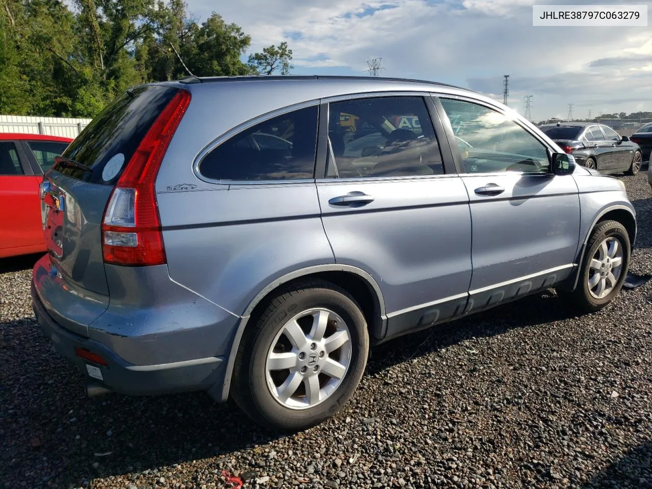 JHLRE38797C063279 2007 Honda Cr-V Exl