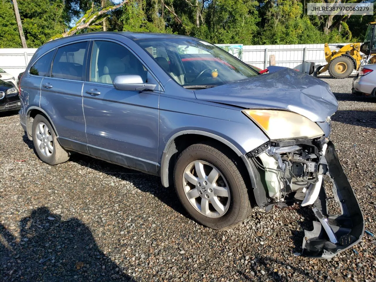 JHLRE38797C063279 2007 Honda Cr-V Exl