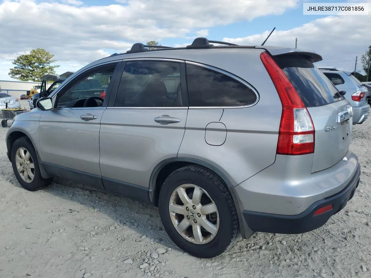 2007 Honda Cr-V Exl VIN: JHLRE38717C081856 Lot: 72444604