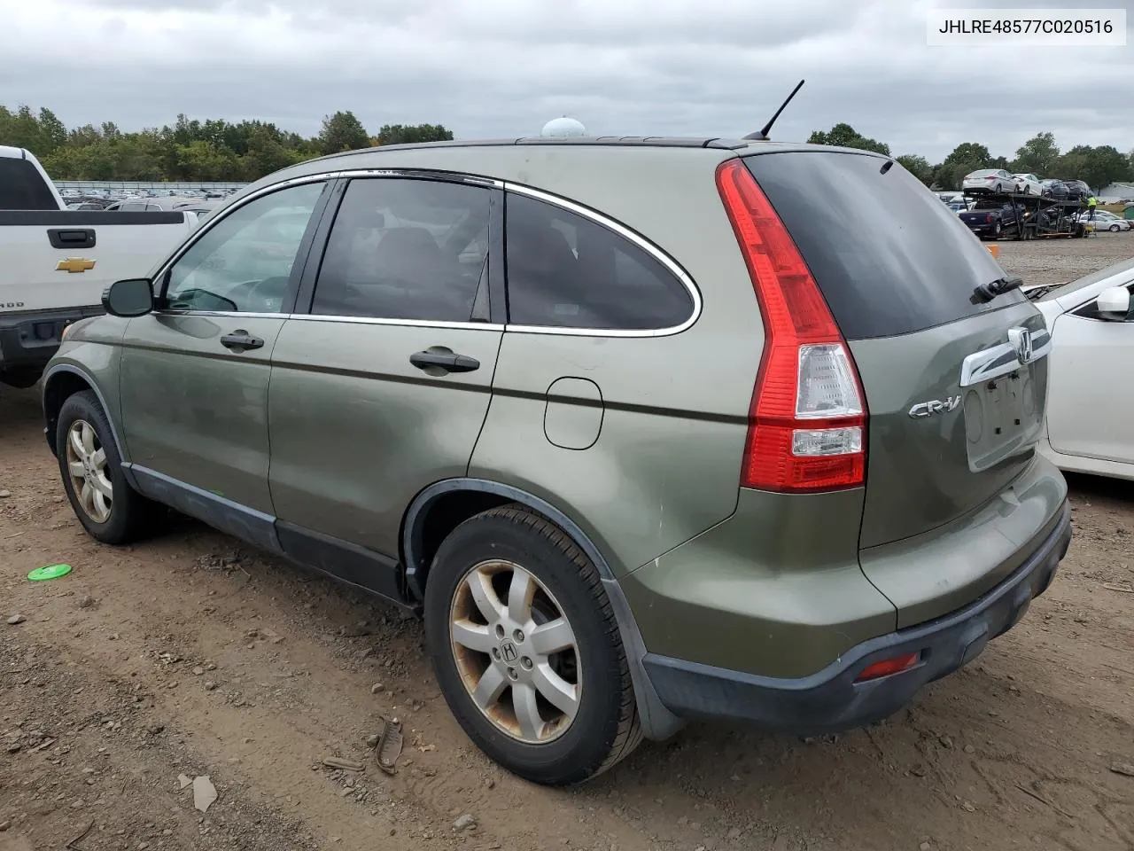 JHLRE48577C020516 2007 Honda Cr-V Ex