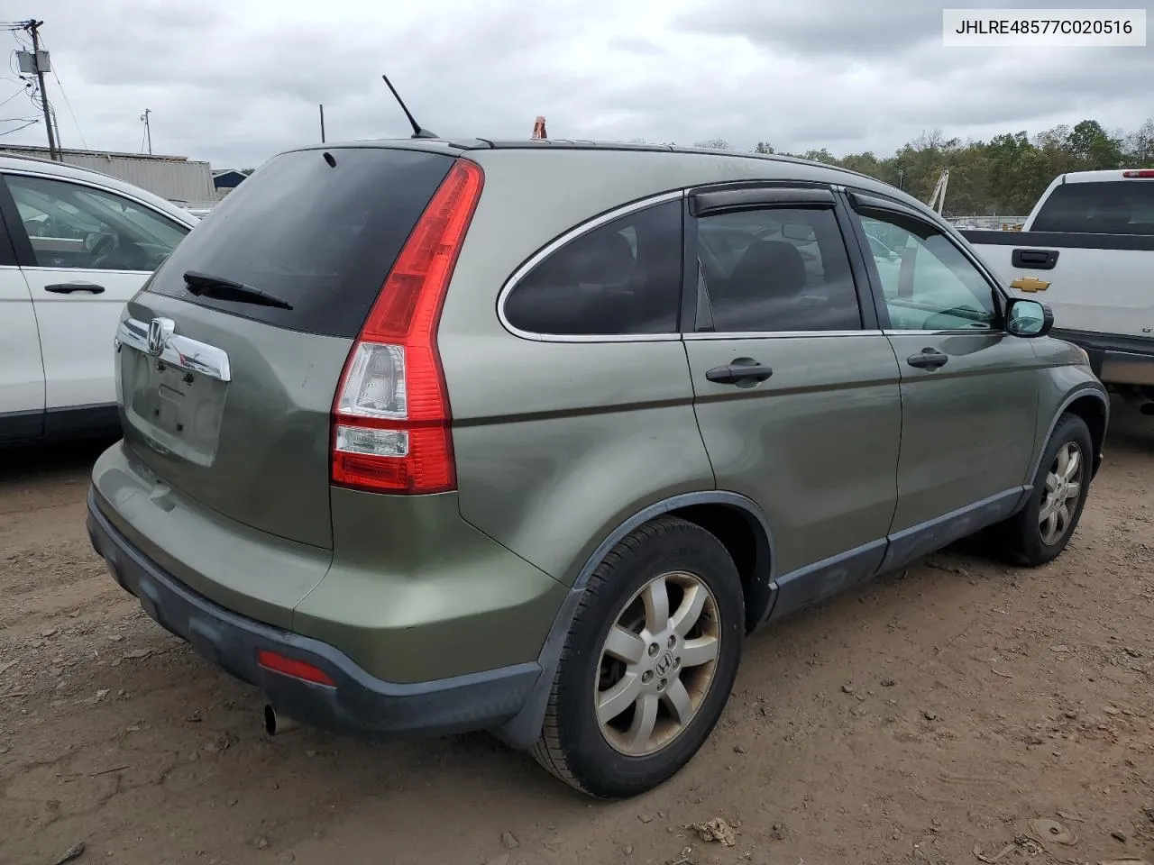 2007 Honda Cr-V Ex VIN: JHLRE48577C020516 Lot: 72523524