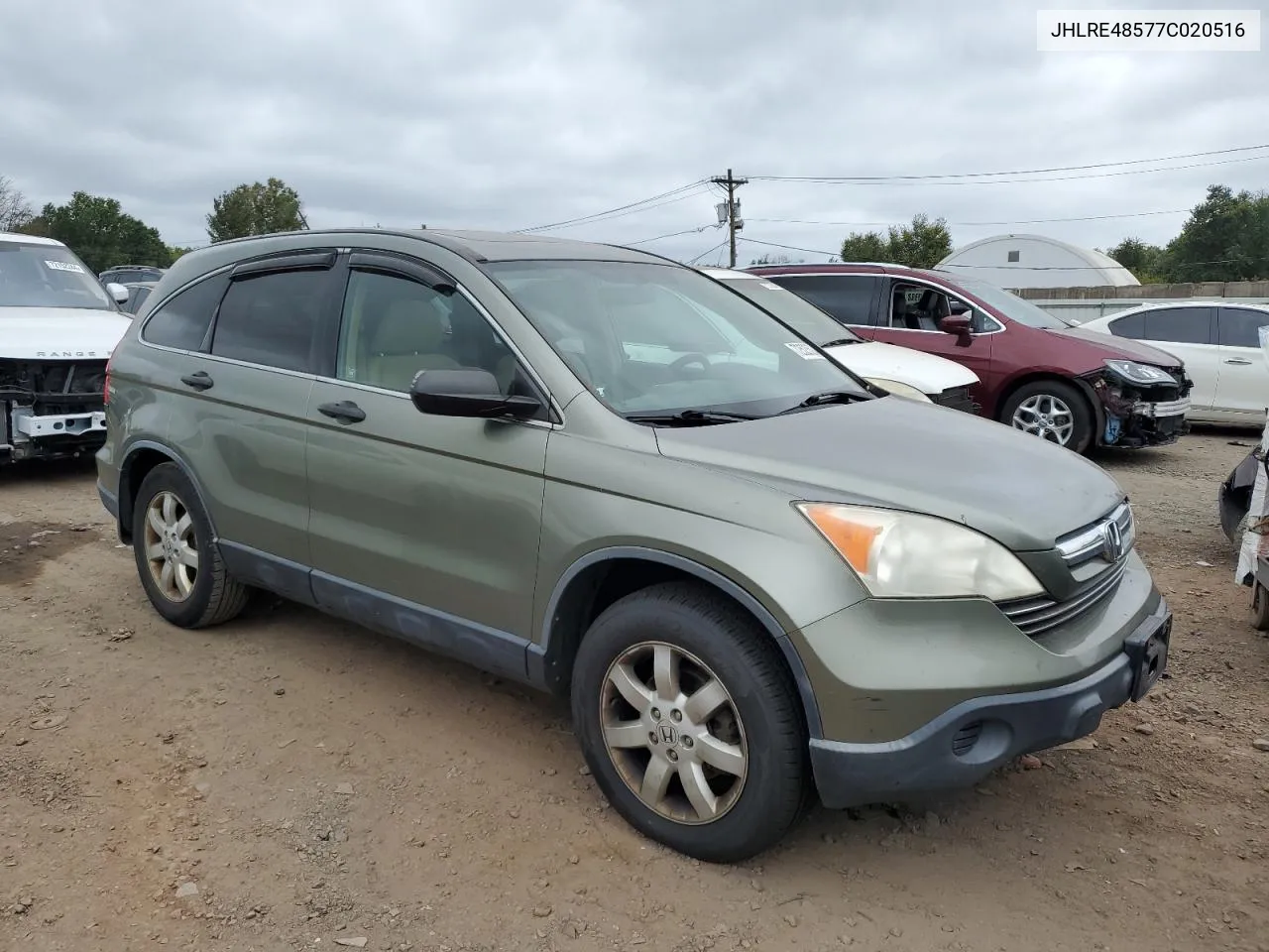 JHLRE48577C020516 2007 Honda Cr-V Ex