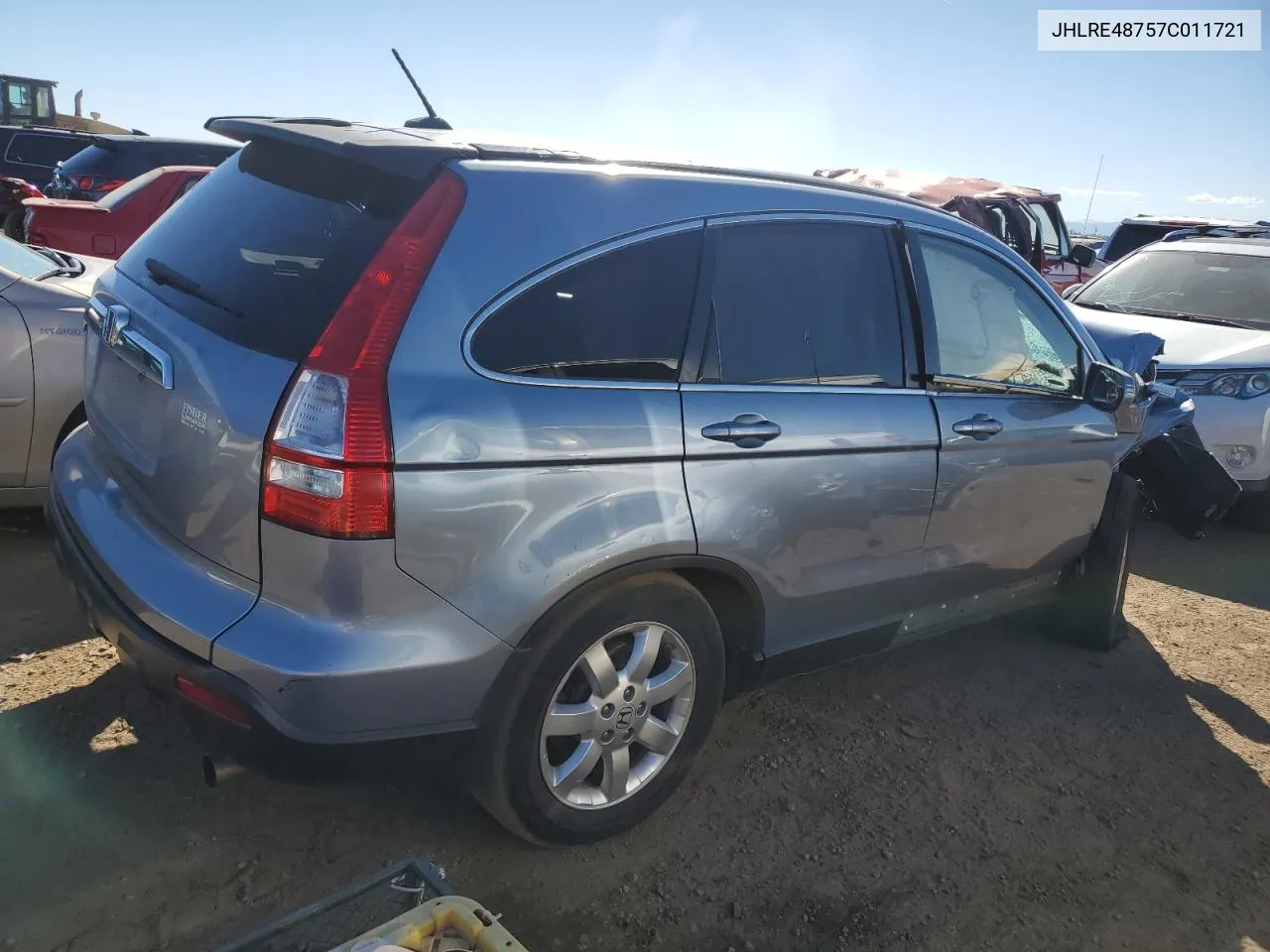 JHLRE48757C011721 2007 Honda Cr-V Exl