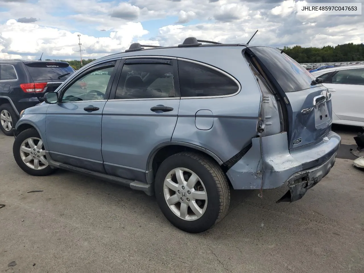 JHLRE48597C047653 2007 Honda Cr-V Ex