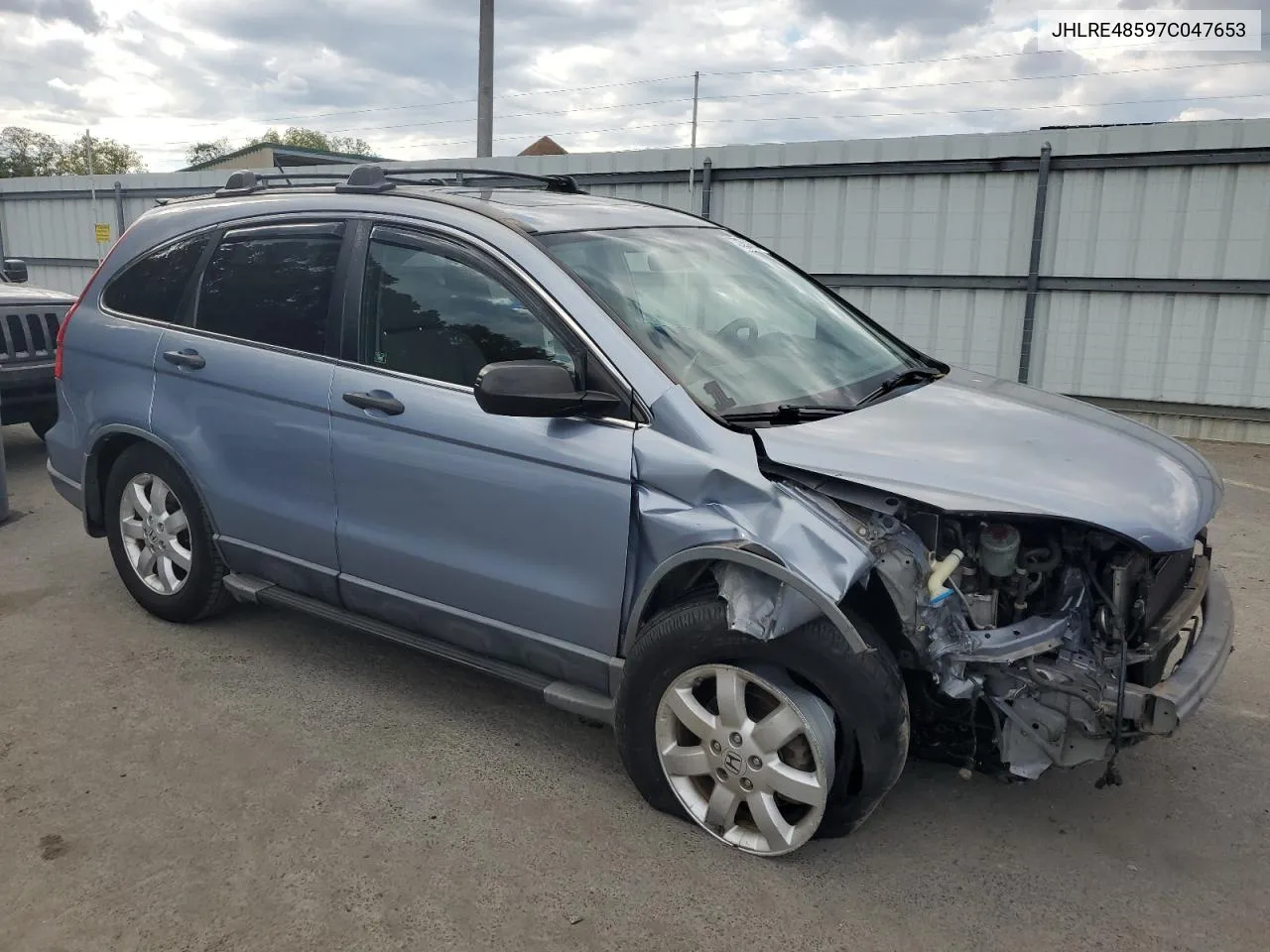 JHLRE48597C047653 2007 Honda Cr-V Ex