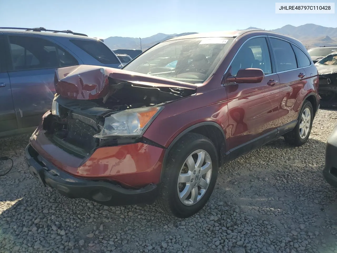 JHLRE48797C110428 2007 Honda Cr-V Exl