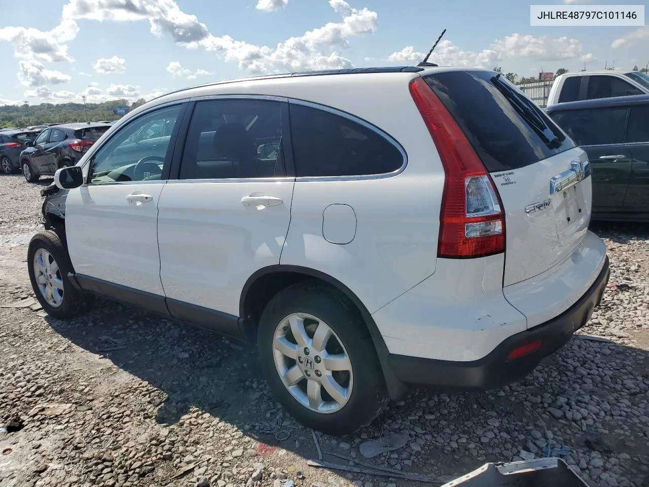 JHLRE48797C101146 2007 Honda Cr-V Exl