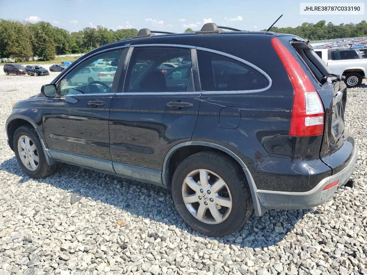 JHLRE38787C033190 2007 Honda Cr-V Exl