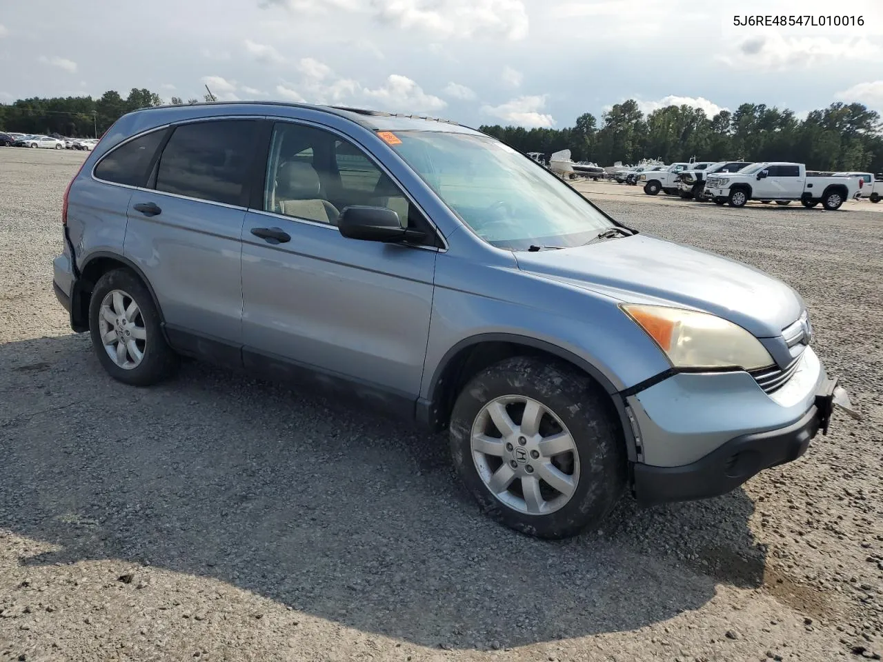 2007 Honda Cr-V Ex VIN: 5J6RE48547L010016 Lot: 72793944