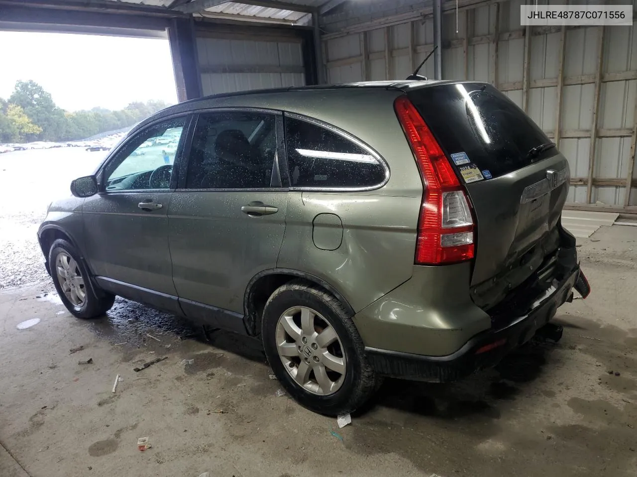 JHLRE48787C071556 2007 Honda Cr-V Exl